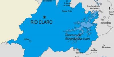 Karte Rio Claro pašvaldības