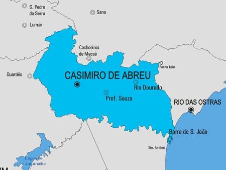 Karte Carmo pašvaldības