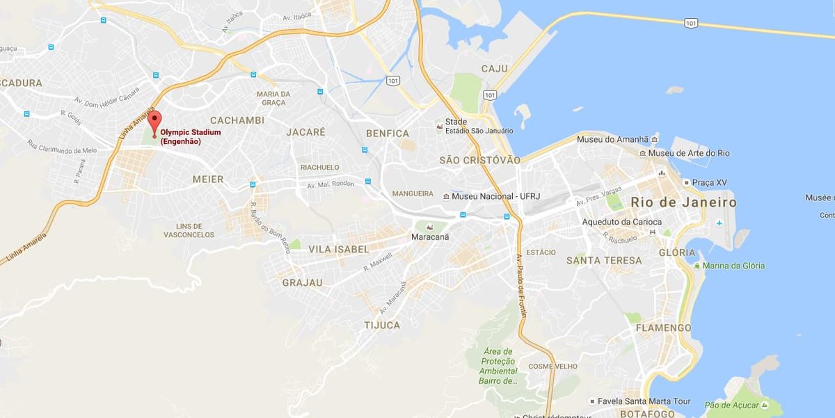Karte Engenhão