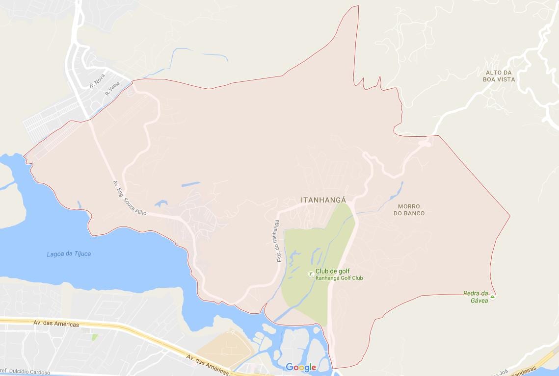 Karte Itanhangá