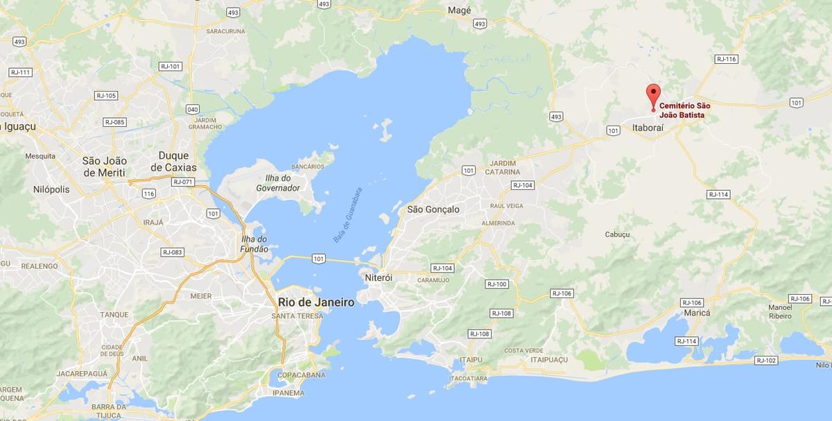 Karte kapos São João Batista