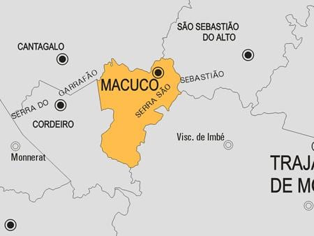 Karte Macuco pašvaldības