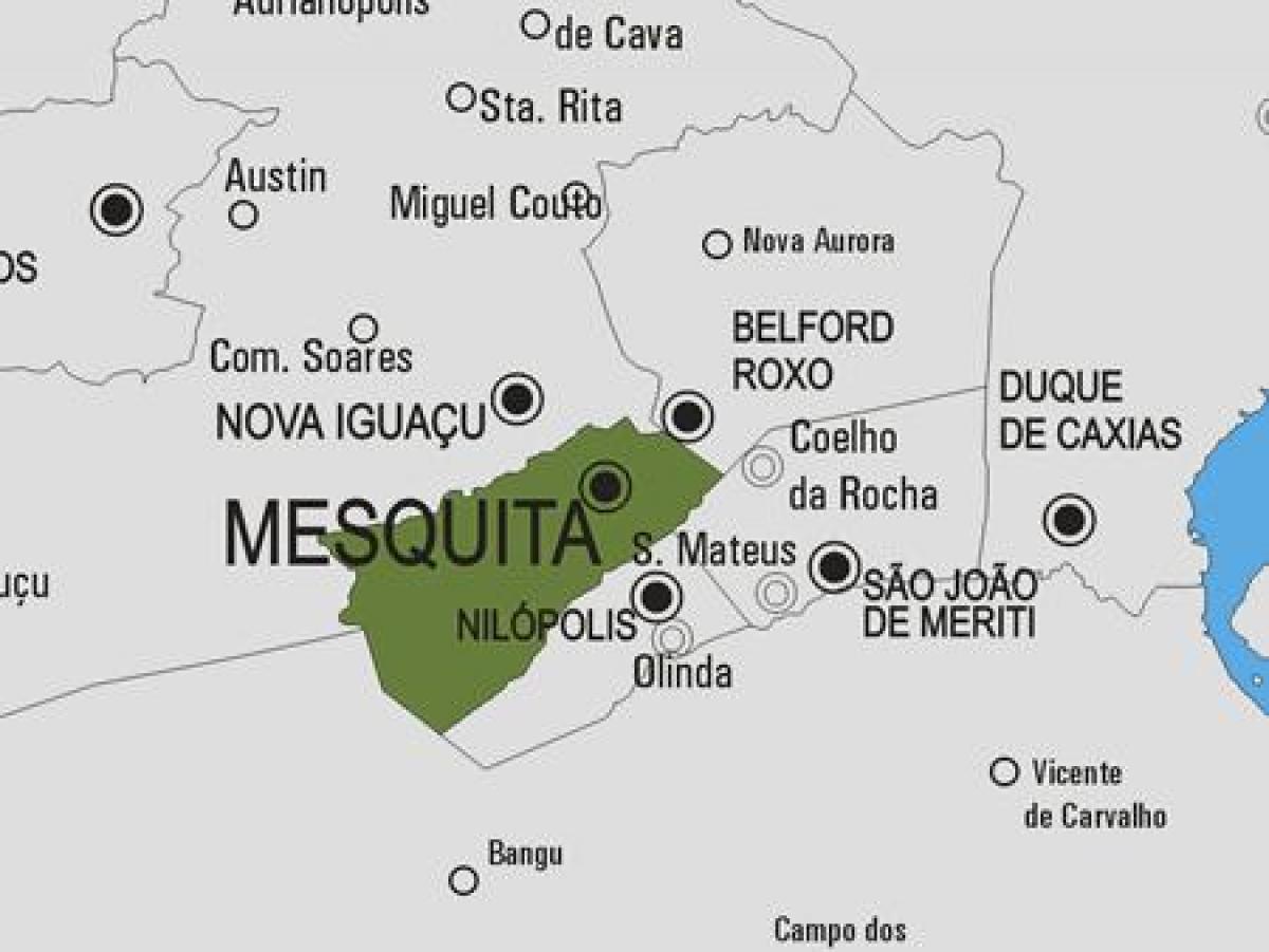Karte Mesquita pašvaldības
