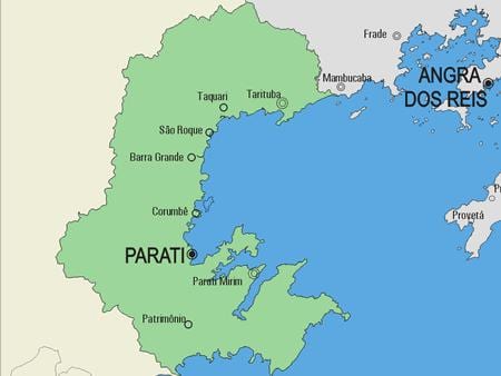 Karte Parati pašvaldības