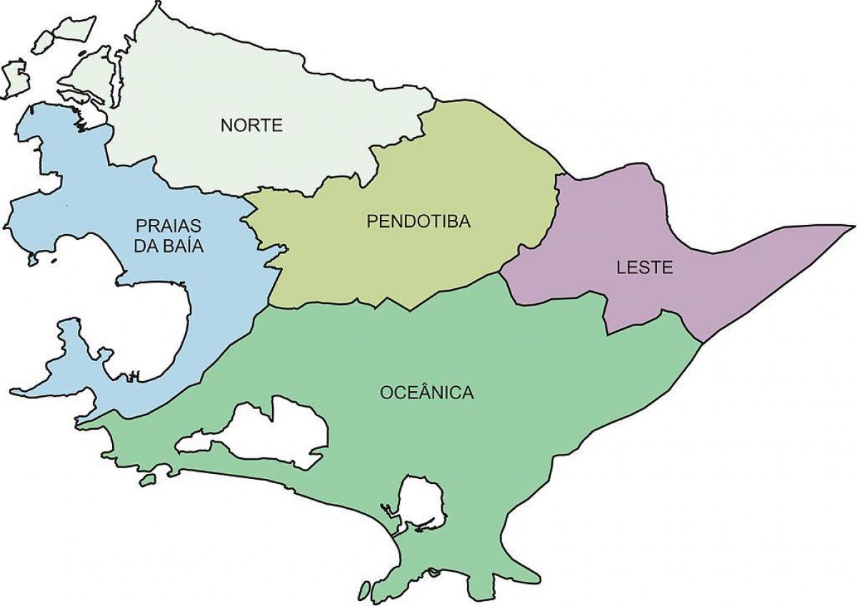 Reģionu karti, Niterói