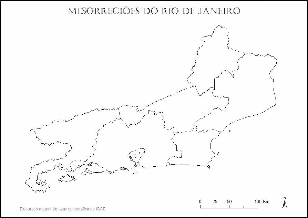 Karte Rio de Janeiro virgin