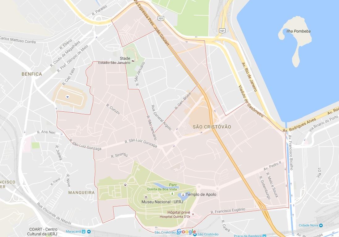 Karte São Cristóvão