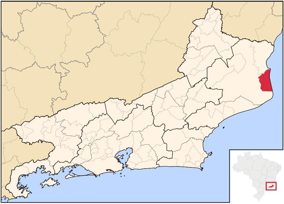 Karte São João da Barra