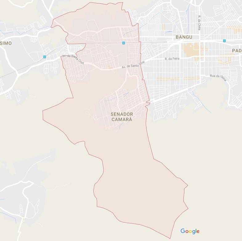 Karte Senador Camará