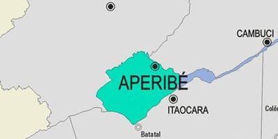 Karte Aperibé pašvaldības