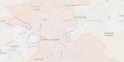 Karte Campo Grande