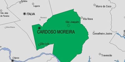 Karte Cantagalo pašvaldības