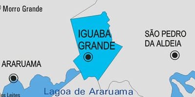 Karte Iguaba Grande pašvaldības