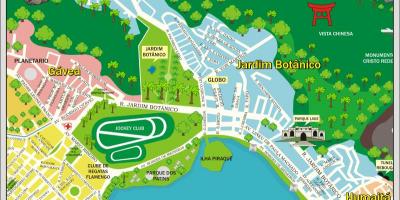 Karte Jockey Club Brasileiro