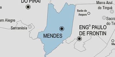 Karte Mendes pašvaldības