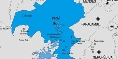 Karte Piraí pašvaldības