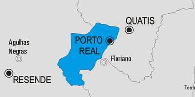 Karte Porto Real pašvaldības