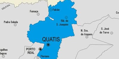 Karte Quatis pašvaldības