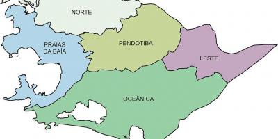 Reģionu karti, Niterói