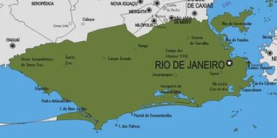 Karte Rio Pelamīdas pašvaldības