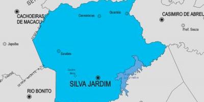 Karte Silva Jardim pašvaldības