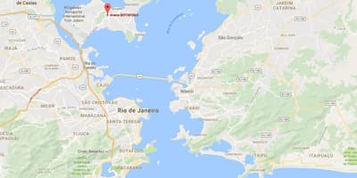 Karte stadionā Luso-Brasileiro