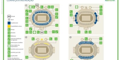 Karte stadionā olympique rio de janeiro