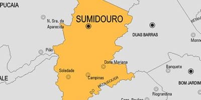 Karte Sumidouro pašvaldības