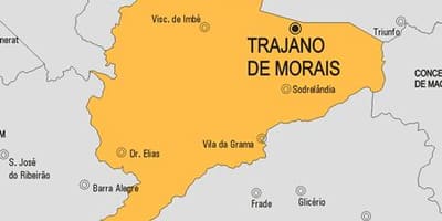 Karte Trajano de Morais pašvaldības
