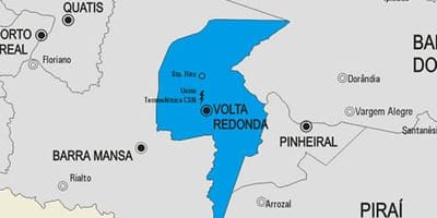 Karte Vassouras pašvaldības
